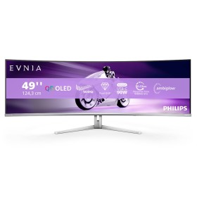 Philips Evnia 8000 49M2C8900L 00 Monitor PC 124,2 cm (48.9") 5120 x 1440 Pixel Dual QHD QD-OLED Bianco