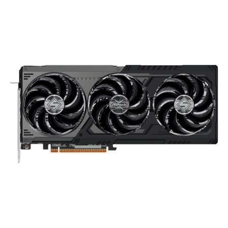 ASRock AMD Radeon™ RX 9070 XT Steel Legend Dark 16GB graphics card