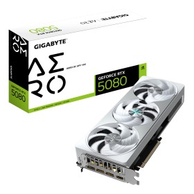 GIGABYTE GeForce RTX 5080 AERO OC SFF 16G Graphics Card - 16GB GDDR7  256bit  PCI-E 5.0  2730MHz Core Clock  3 x DisplayPort  1 