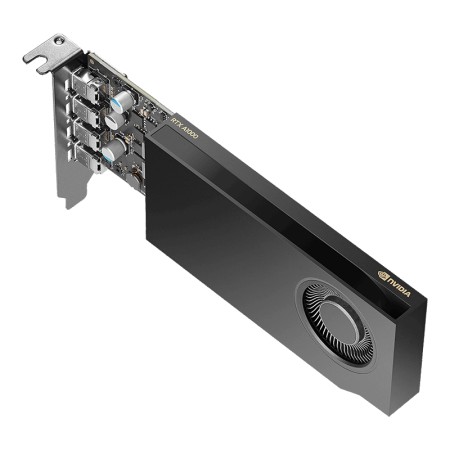PNY NVIDIA A1000 8GB GDDR6 128-BIT  LOW PROFILE  PCIE 4.0 X8  SINGLE SLOT  4 X MINI DISPLAYPORT 1.4A  50W  LP BRACKET  4 X MDP T