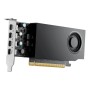 PNY NVIDIA A1000 8GB GDDR6 128-BIT  LOW PROFILE  PCIE 4.0 X8  SINGLE SLOT  4 X MINI DISPLAYPORT 1.4A  50W  LP BRACKET  4 X MDP T