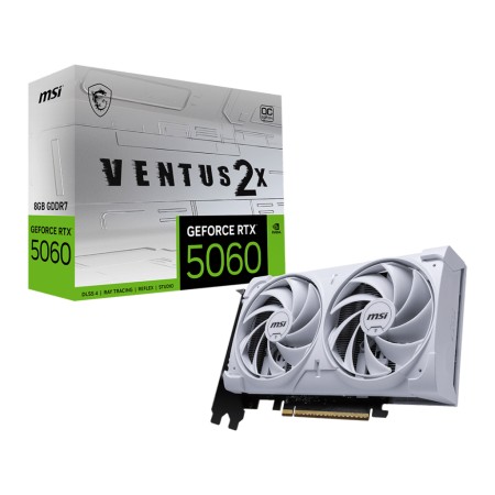 MSI GeForce RTX 5060 8G VENTUS 2X OC WHITE NVIDIA 8 GB GDDR7