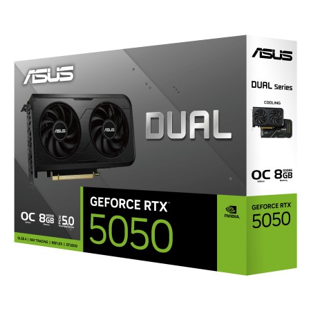 ASUS Dual NVIDIA GeForce RTX 5050 8 GB OC graphics card