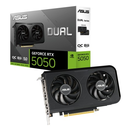 ASUS Dual NVIDIA GeForce RTX 5050 8 GB OC graphics card
