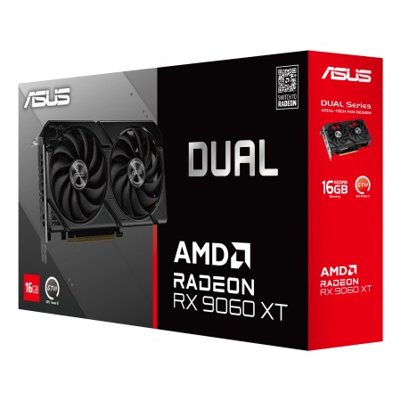ASUS Dual -RX9060XT-16G AMD Radeon RX 9060 XT 16 GB GDDR6