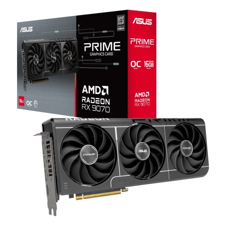 ASUS Prime -RX9070-O16G-EVO AMD Radeon RX 9070 16 GB GDDR6