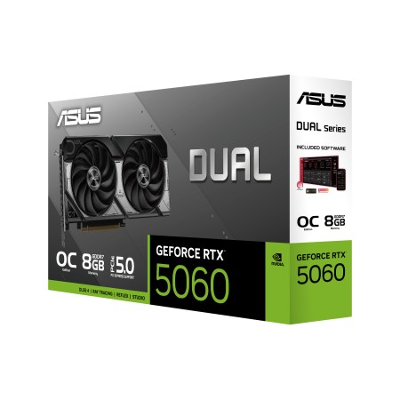ASUS Dual GeForce RTX 5060 8 GB OC graphics card