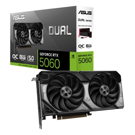 ASUS Dual GeForce RTX 5060 8 GB OC graphics card