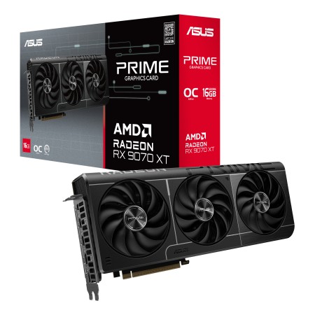 ASUS Prime -RX9070XT-O16G AMD Radeon RX 9070 XT 16 GB GDDR6