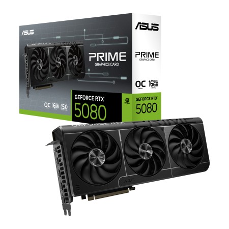 ASUS Prime GeForce RTX 5080 OC 16 GB GDDR7 graphics card
