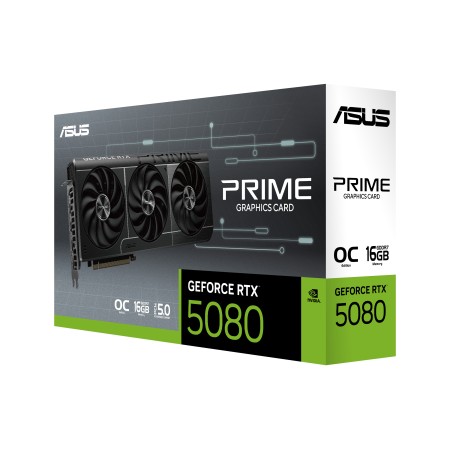 ASUS Prime GeForce RTX 5080 OC 16 GB GDDR7 graphics card