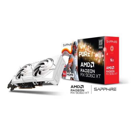 Graphics card. SAPPHIRE PURE RX 9060 XT GAMING OC 16GB