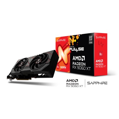 Graphics card. SAPPHIRE PULSE RX 9060 XT GAMING 8GB