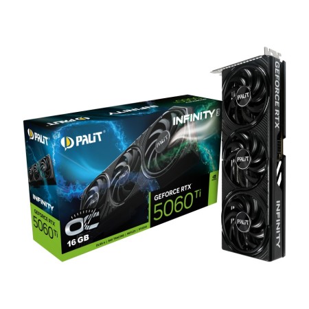 Palit GeForce RTX 5060 Ti Infinity 3 OC NVIDIA 16 GB GDDR7