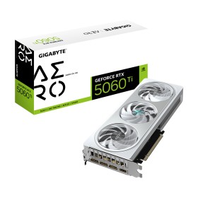 GIGABYTE GeForce RTX 5060 Ti AERO OC 8G Graphics Card - 8GB GDDR7  128bit  PCI-E 5.0  2647MHz Core Clock  3 x DisplayPort  1 x H