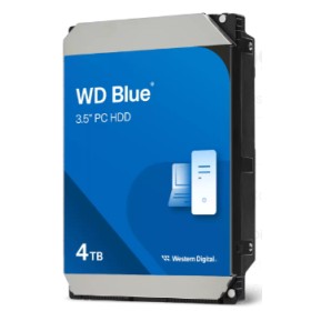 Western Digital WD Blue 3.5-Inch PC HDD internal hard drive 4 TB 5400 RPM 128 MB 3.5  Serial ATA III