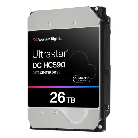 Western Digital DC HC590 internal hard drive 26 TB 7200 RPM 3.5  Serial ATA