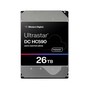 Western Digital DC HC590 internal hard drive 26 TB 7200 RPM 3.5  Serial ATA