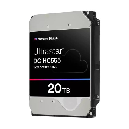 Western Digital Ultrastar DC HC555 internal hard drive 20 TB 7200 RPM 512 MB 3.5  Serial ATA III