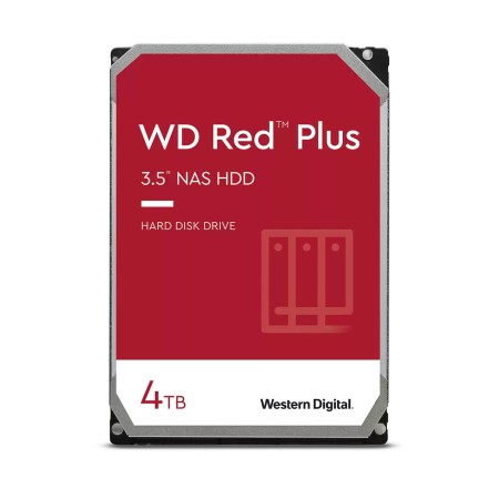 Western Digital Red Plus WD40EFPX internal hard drive 3.5  4000 GB Serial ATA III