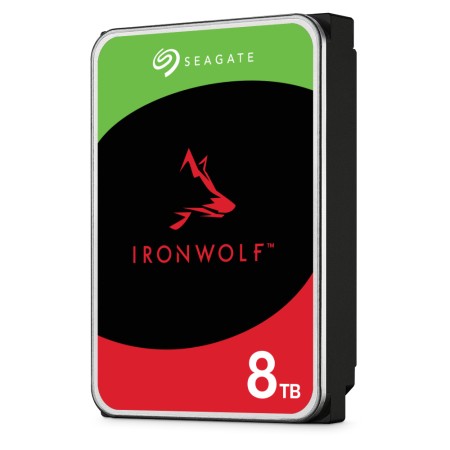 Seagate IronWolf ST8000VN002 internal hard drive 8 TB 5400 RPM 256 MB 3.5  Serial ATA III