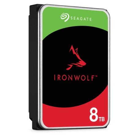 Seagate IronWolf ST8000VN002 internal hard drive 8 TB 5400 RPM 256 MB 3.5  Serial ATA III
