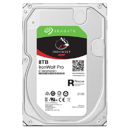 Seagate IronWolf Pro ST8000NT001 internal hard drive 3.5  8 TB Serial ATA III
