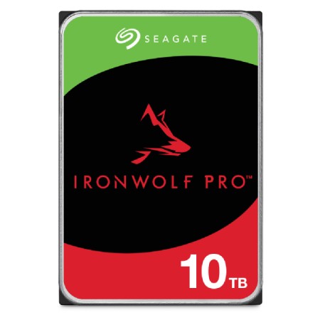 Seagate IronWolf Pro internal hard drive 10 TB 256 MB 3.5  Serial ATA III (ST10000NT001)