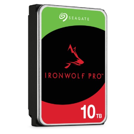 Seagate IronWolf Pro internal hard drive 10 TB 256 MB 3.5  Serial ATA III (ST10000NT001)