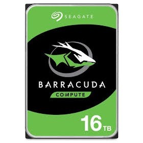 Seagate Barracuda 16TB internal hard drive 7200 RPM 512 MB 3.5  Serial ATA