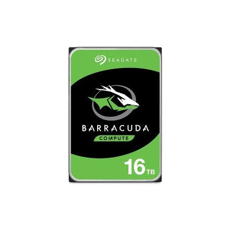 Seagate Barracuda 16TB internal hard drive 7200 RPM 512 MB 3.5  Serial ATA