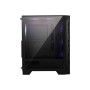 MSI MAG Forge 120A AIRFLOW Midi Tower Black  Transparent