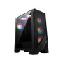 MSI MAG Forge 120A AIRFLOW Midi Tower Black  Transparent