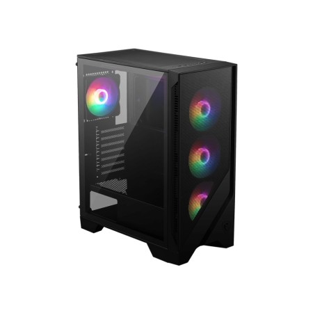 MSI MAG Forge 120A AIRFLOW Midi Tower Black  Transparent