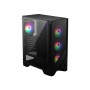 MSI MAG Forge 120A AIRFLOW Midi Tower Black  Transparent