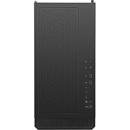 MSI MPG VELOX 100P AIRFLOW Mid Tower Gaming Computer Case 'Black  3x 120mm Fan + 1x 120mm ARGB Fan  ARGB light strip  USB Type-C