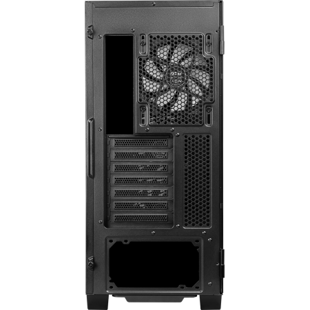 MSI MPG VELOX 100P AIRFLOW Mid Tower Gaming Computer Case 'Black  3x 120mm Fan + 1x 120mm ARGB Fan  ARGB light strip  USB Type-C