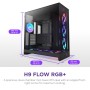 NZXT H9 Flow RGB+ Midi Tower Black