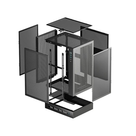 DeepCool R-CH170-BKNPI0D-G-1 computer case Tower Black