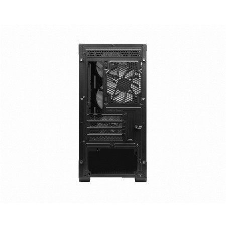 MSI MAG FORGE M100R computer case Micro Tower Black  Transparent