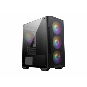 MSI MAG Forge M100A Micro Tower Black  Transparent