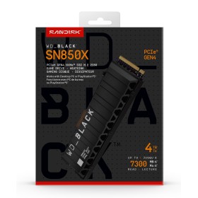 Western Digital WD_BLACK™ SN850X NVMe™ SSD POWERED BY SANDISK 4 TB  [With Heatsink]