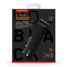 Western Digital Black WD_BLACK™ SN850X NVMe™ SSD POWERED BY SANDISK 2 TB  [With Heatsink]