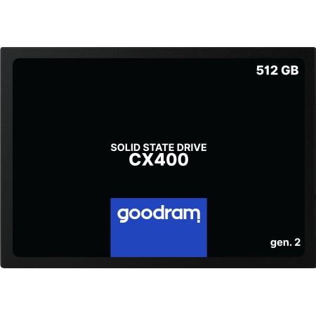 Goodram CX400 gen.2 2.5  512 GB Serial ATA III 3D TLC  NAND