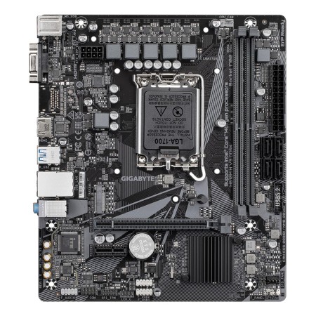 GIGABYTE H610M H V3 DDR4 Motherboard - Supports Intel Core 14th CPUs  4+1+1 Hybrid Phases Digital VRM  up to 3200MHz DDR4  1xPCI