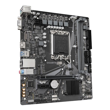 GIGABYTE H610M H V3 DDR4 Motherboard - Supports Intel Core 14th CPUs  4+1+1 Hybrid Phases Digital VRM  up to 3200MHz DDR4  1xPCI