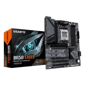 GIGABYTE B650 EAGLE Motherboard - AMD Ryzen 9000 Series CPUs  12+2+2 Phases VRM  up to 7600MHz DDR5 (OC)  1xPCIe 5.0 + 2xPCIe 4.