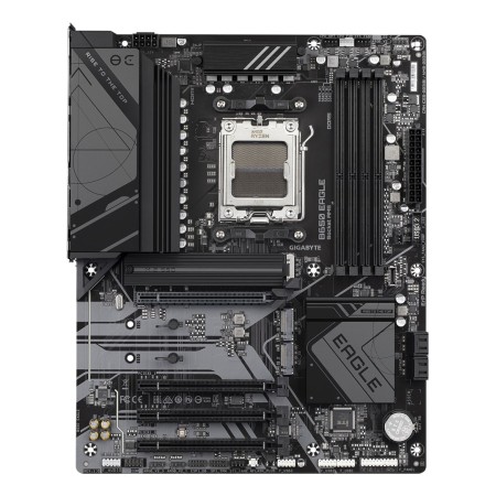 GIGABYTE B650 EAGLE Motherboard - AMD Ryzen 9000 Series CPUs  12+2+2 Phases VRM  up to 7600MHz DDR5 (OC)  1xPCIe 5.0 + 2xPCIe 4.
