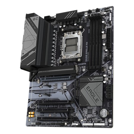 GIGABYTE B650 EAGLE AX Motherboard - AMD Ryzen 9000 Series CPUs  12+2+2 Phases VRM  up to 7600MHz DDR5 (OC)  1xPCIe 5.0 + 2xPCIe