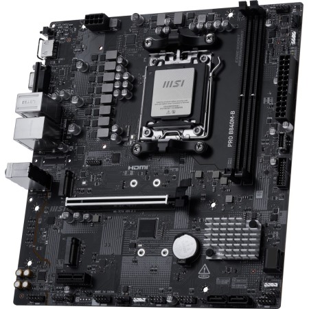 MSI PRO B840M-B motherboard AMD B840 Socket AM5 micro ATX